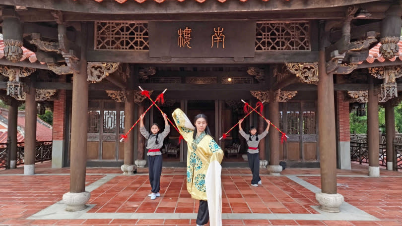 過年到南園走春，欣賞隱於東方園林的沉浸式戲曲。（圖／The One南園提供）