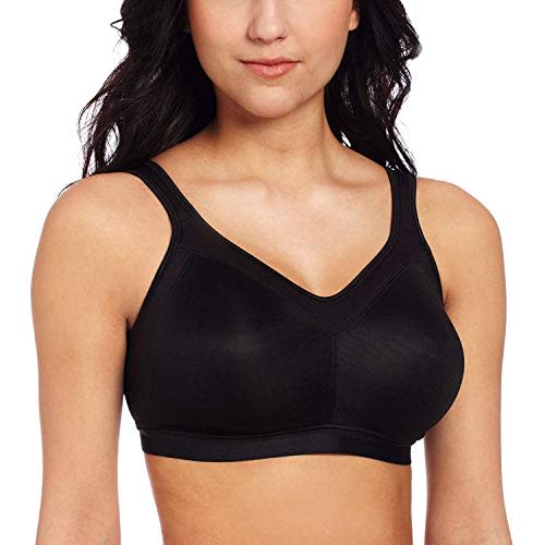 YanHoo Women's Sport Bras Wireless Padded Seamless Push Up Bra