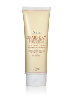 <div class="caption-credit"> Photo by: courtesy of the brand</div><b>Favorite body moisturizer:</b> "I use the Seaberry Restorative Body Cream by Fresh."