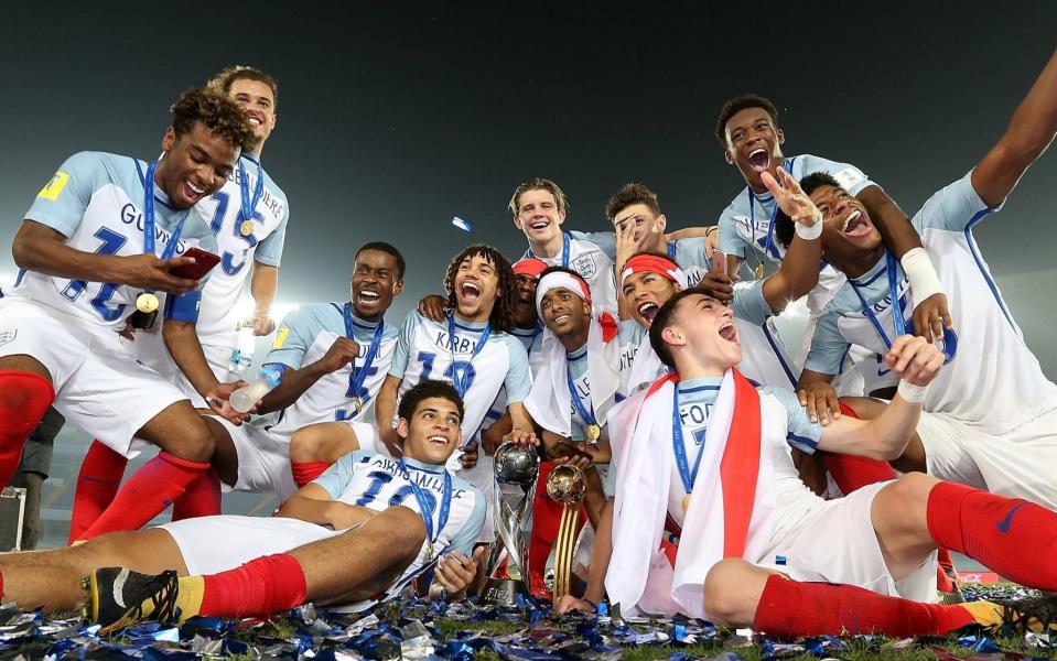 England won three tournaments at youth level in 2017 - Getty Images Contributor