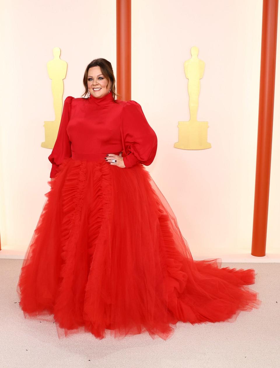 Melissa McCarthy attends the 2023 Annual Academy Awards.