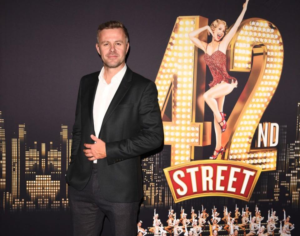 tom lister at the cast and crew screening of 42nd street at