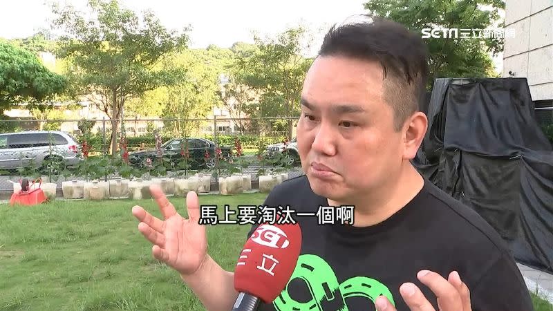 陳重文指出少1席對現任者壓力最大。