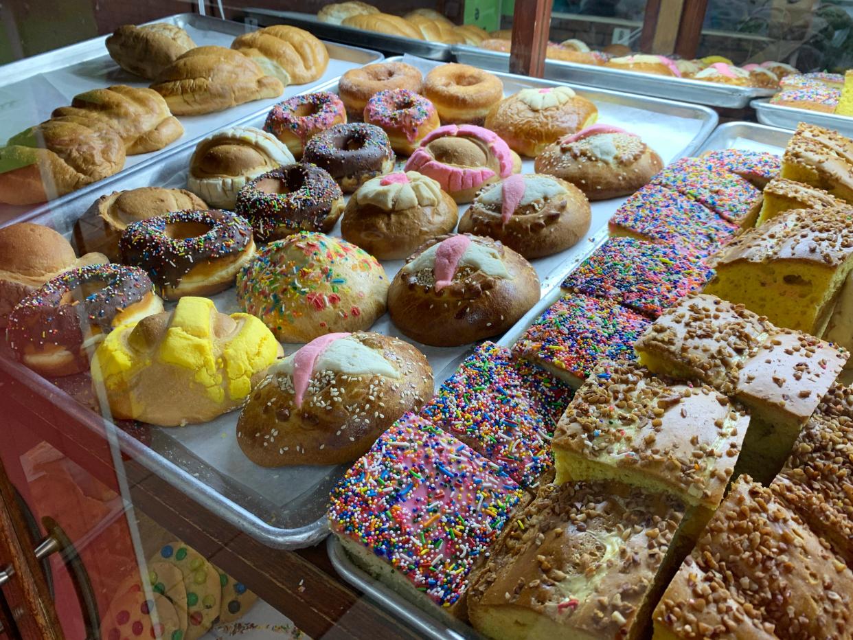 Mexican pastries at El Camino Real Super Market & Taqueria on North Ave.