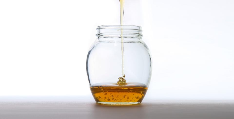 Try adding some honey to your hot water. 