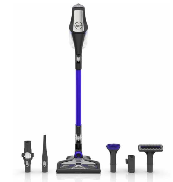 This <a href="https://fave.co/3gNcOoP" target="_blank" rel="noopener noreferrer">cordless stick vacuum</a> comes with all of the accessories you need to eliminate dust from your space. <a href="https://fave.co/3gNcOoP" target="_blank" rel="noopener noreferrer">Originally $230, on sale for $115 at Walmar</a><a href="https://fave.co/3gNcOoP" target="_blank" rel="noopener noreferrer">t﻿</a>.