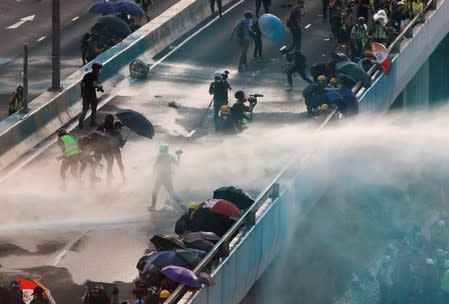 Anti-government demonstration in Hong Kong