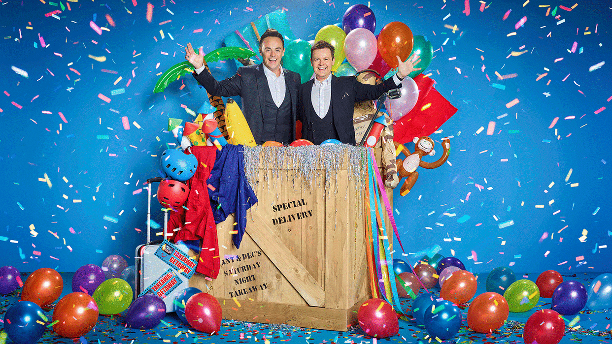 Ant & Dec's Saturday Night Takeaway is back for series 18. (ITV)