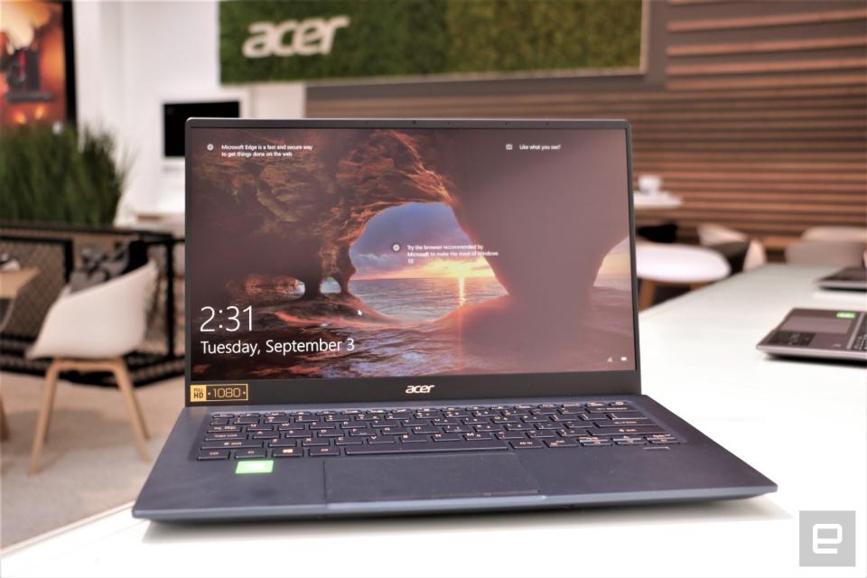 Acer Swift 5 at IFA 2019

Cherlynn Low / Engadget