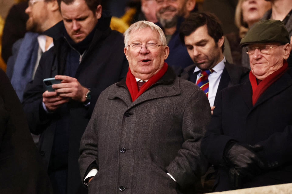 Sir Alex Ferguson used to chew gum to keep his concentration levels high. (Getty)