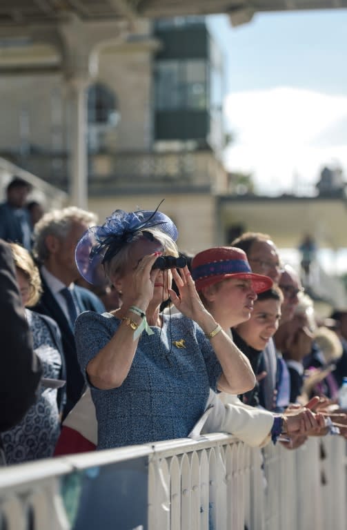 The Prix de Diane race takes place next to the Chateau de Chantilly, just north of Paris