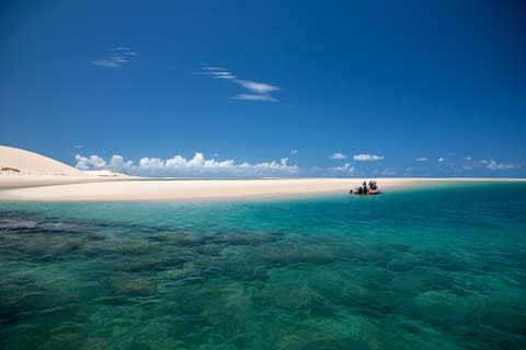 A beach in Mozambique - Credit: GETTY