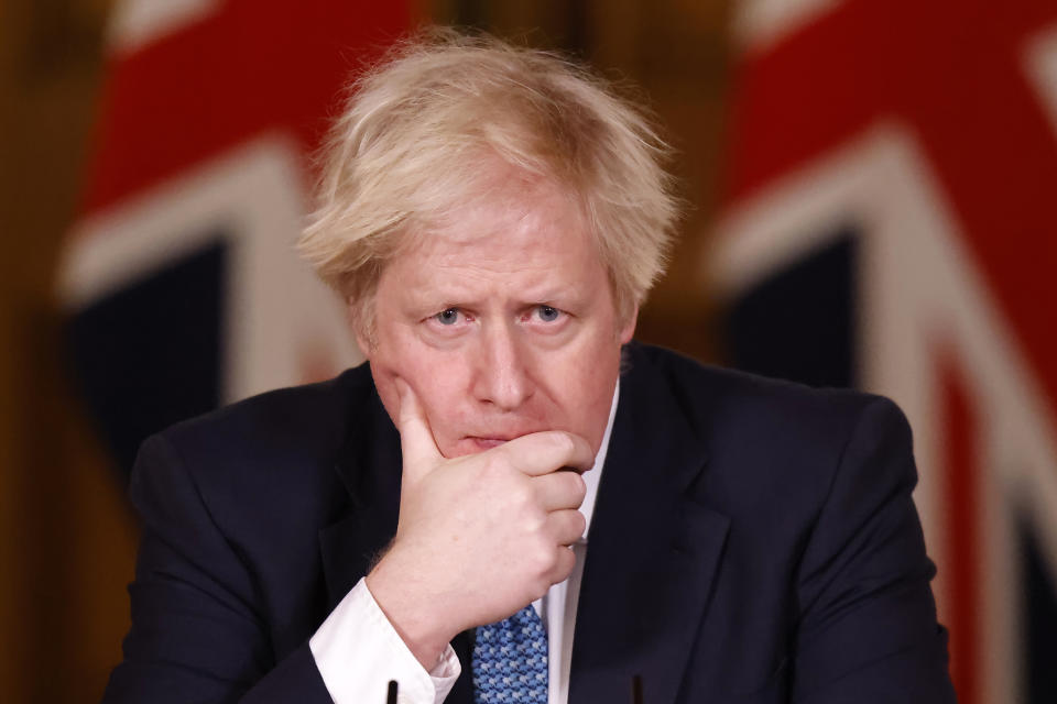 Der britische Premierminister Boris Johnson. (Bild: Tolga Akmen - WPA Pool/Getty Images)