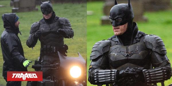 Nuevas fotos del traje de The Batman y sendo blooper en la Batimoto