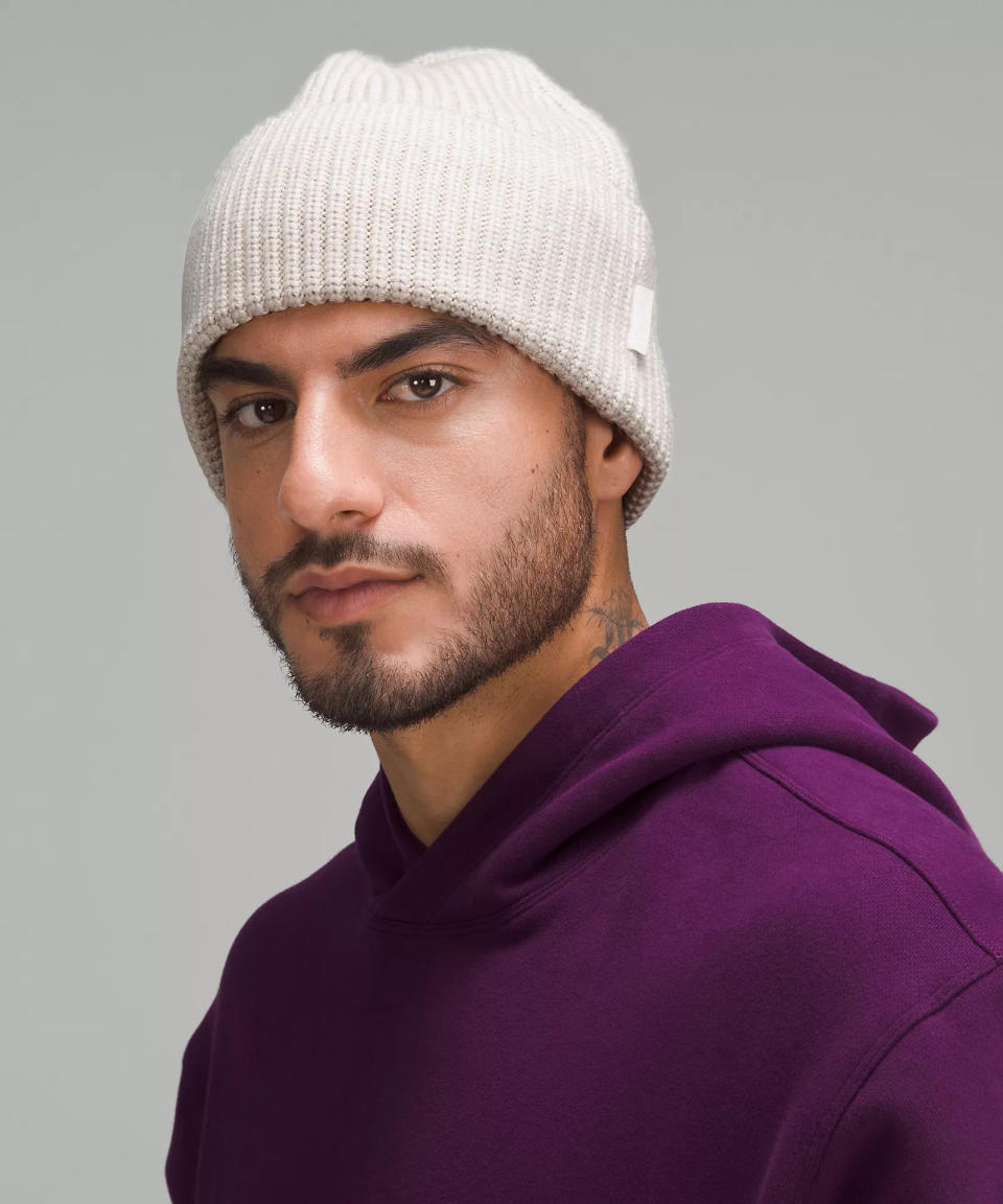 Ribbed Merino Wool-Blend Beanie (Photo via Lululemon)