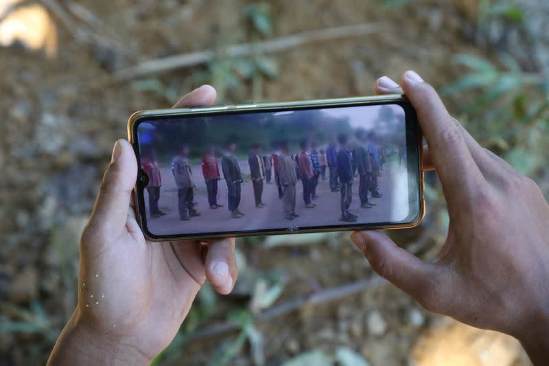 Chinland Defence Force near the India-Myanmar border