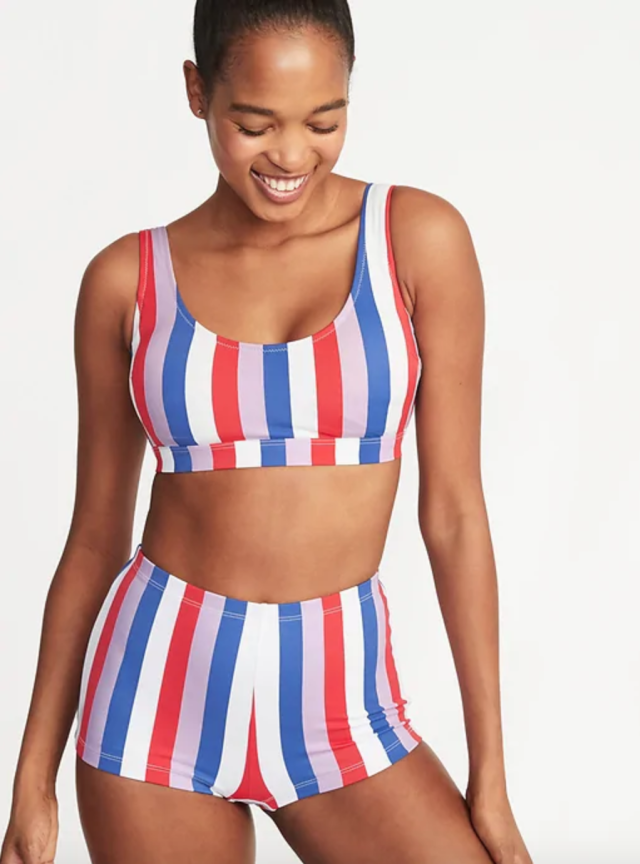 Old Navy Striped Sports Bras for Women