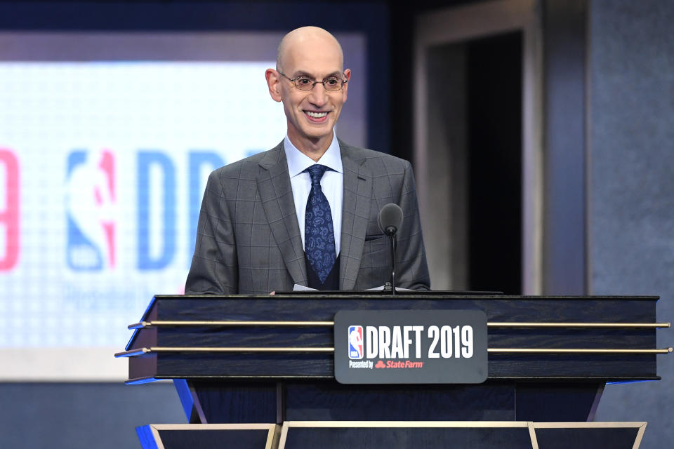 Could NBA commissioner Adam Silver be announcing a 31st first-round draft pick come 2022? (Sarah Stier/Getty Images)