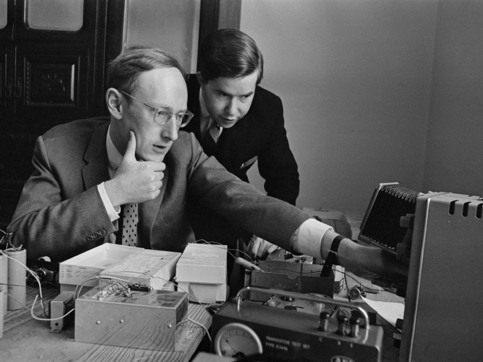 Sinclair in 1964, three years after he founded his company Sinclair Radionics (Getty)