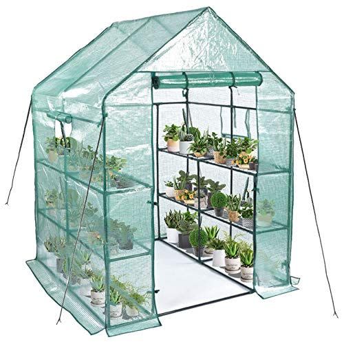 1) PE Walk-in Greenhouse Kit