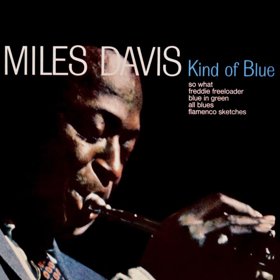 Miles Davis - original vinyl album cover - Kind Of Blue - 1959