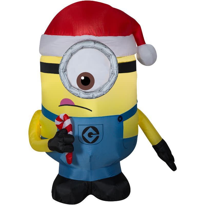 11) Minion Christmas Inflatable