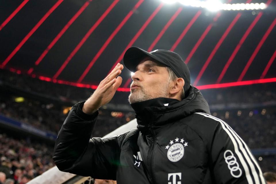 Tuchel’s time at Bayern has been short-lived (AP)