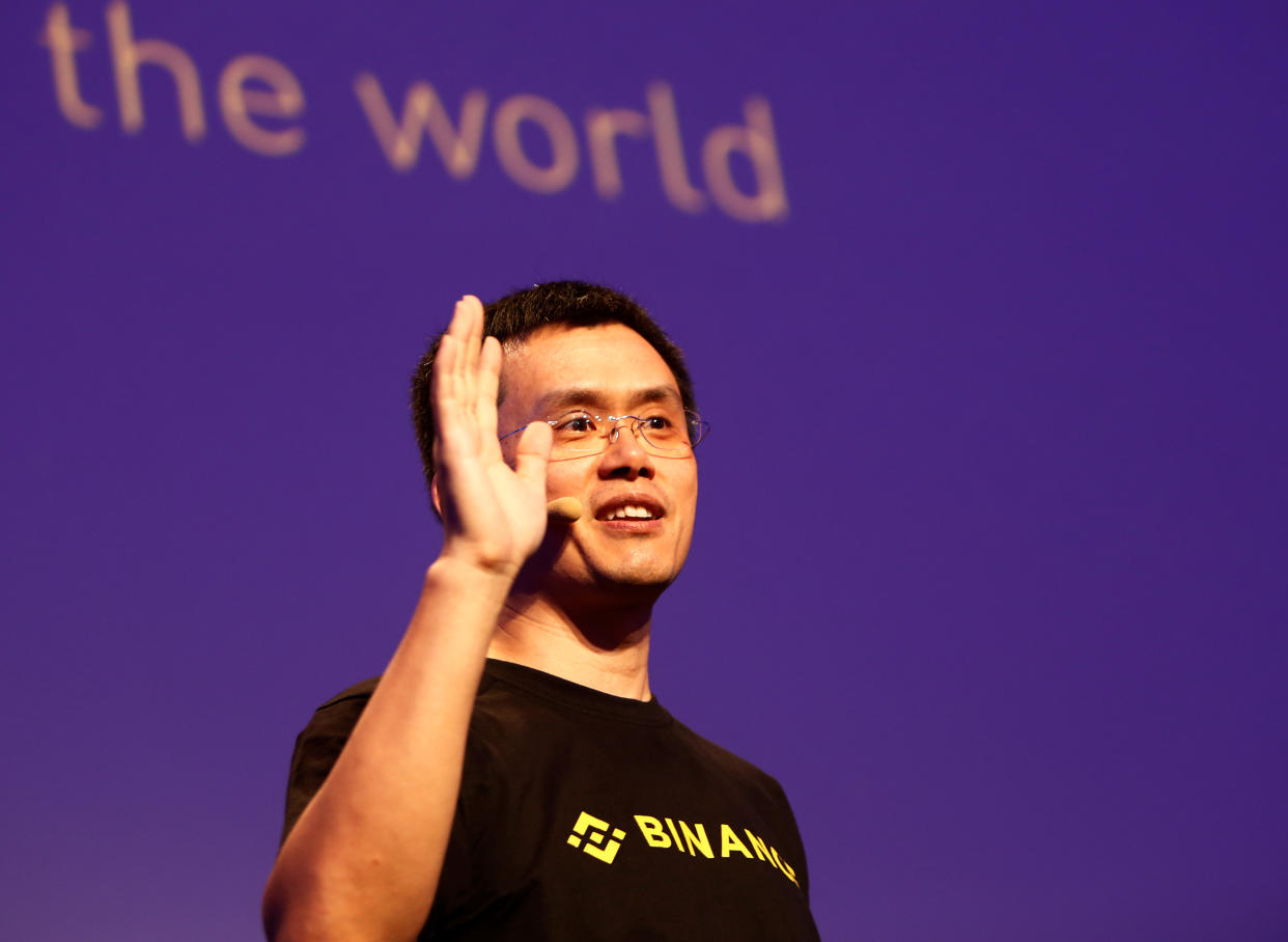 Changpeng Zhao, CEO of Binance, speaks at the Delta Summit, Malta's official Blockchain and Digital Innovation event promoting cryptocurrency, in St Julian's, Malta October 4, 2018. REUTERS/Darrin Zammit Lupi