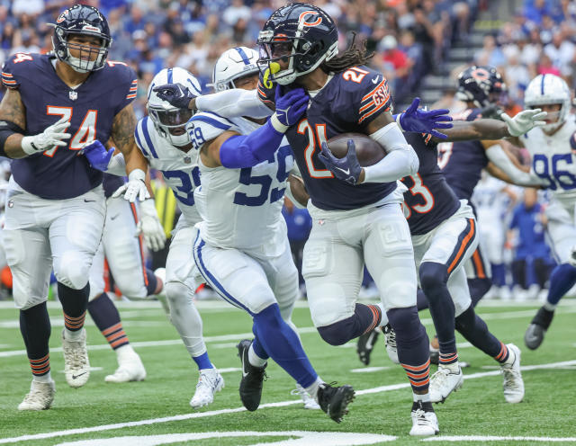 Bears' worst 10 offensive players in preseason loss vs. Colts, per PFF