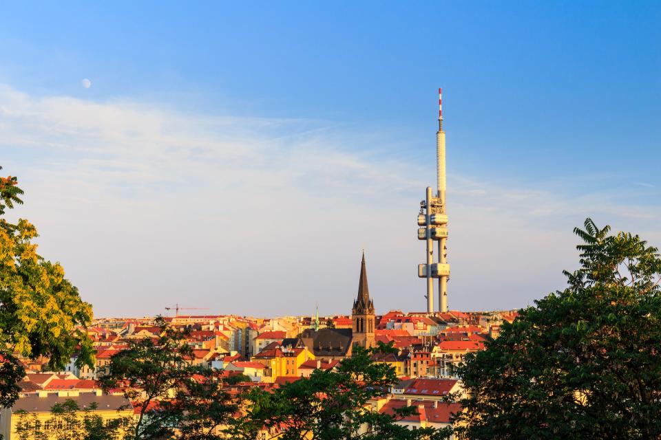 When the Žižkov Television Tower was completed in 1992, Prague's skyline forever changed. The project, designed by Václav Aulický, took seven years of construction, stretching some 708 feet in the air.
