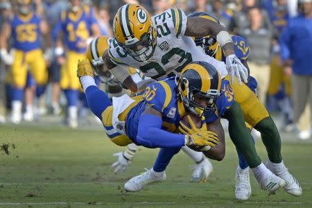 Los Angeles, CA, USA. 28th Oct, 2018. Los Angeles Rams defensive