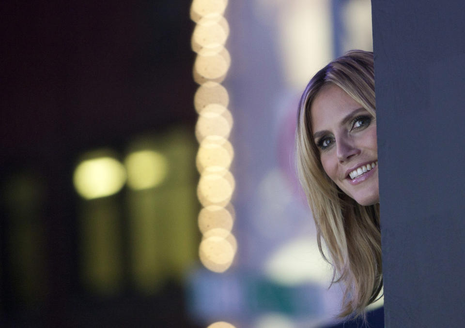 Verschmitztes Lächeln: Heidi Klum sorgt mit ihrer Insta-Story für Verwirrung. (Bild: REUTERS/ Andrew Kelly)