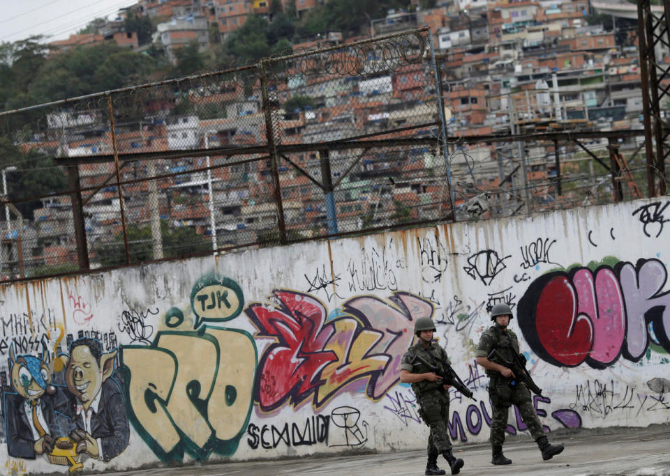 Security in Rio de Janeiro ahead of the Olympics