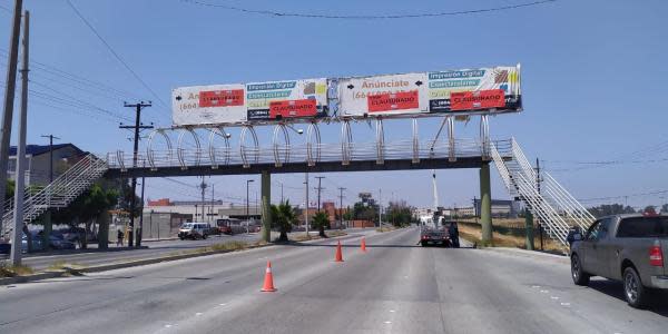 Protección Civil de Tijuana advierte evitar utilizar estos 6 puentes peatonales