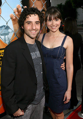 David Krumholtz and date at the Los Angeles premiere of New Line Cinema's Harold and Kumar Escape from Guantanamo Bay