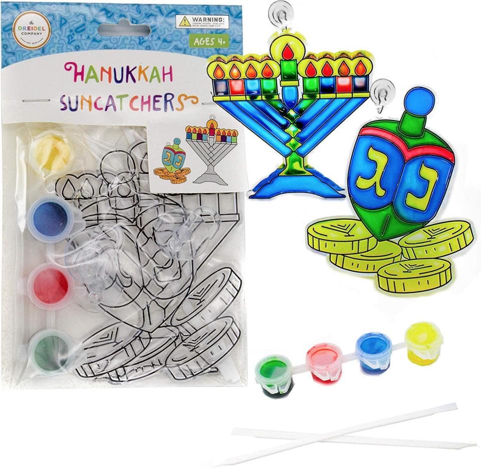 22) Hanukkah Suncatchers