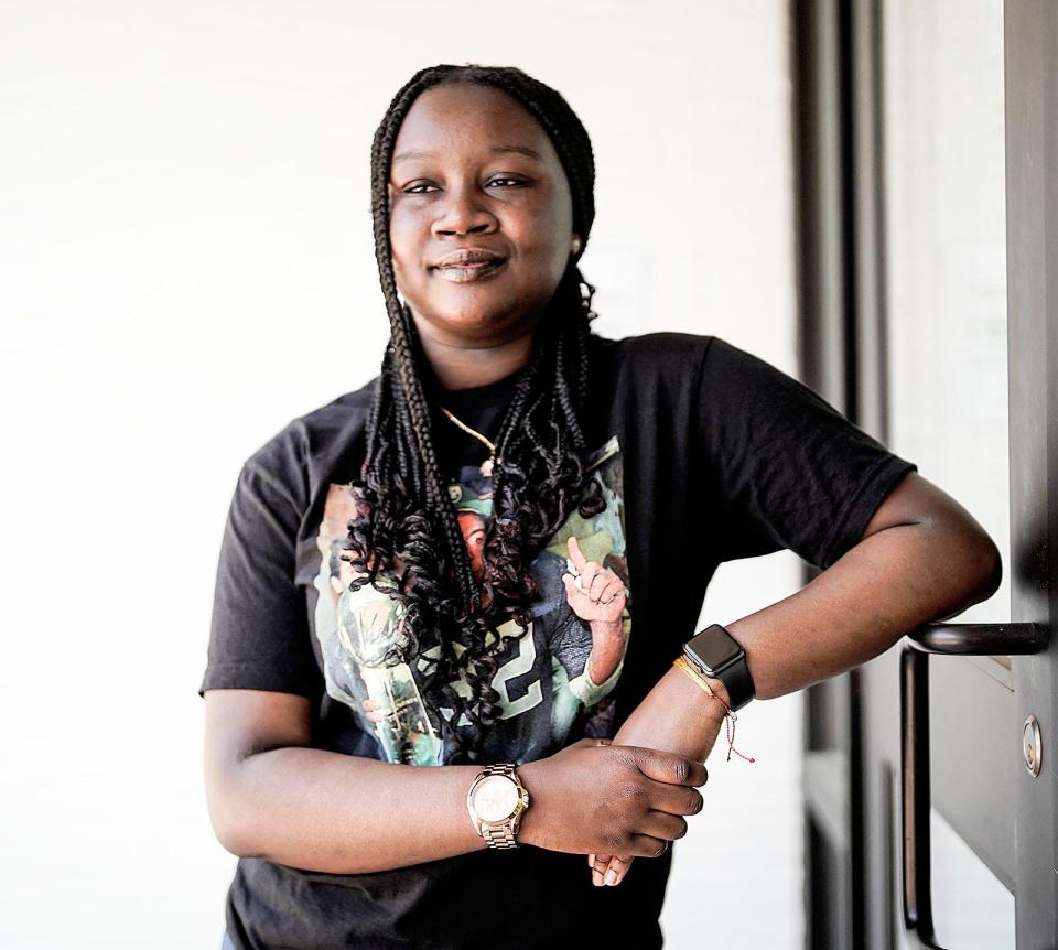 Mariam Kaba, a Woonsocket sophomore, recently secured a $1-million investment from Papitto Opportunity Connection for her plan to reinvigorate Rhode Island's communities of color with job fairs, career prep, mental health wellness and a community cleanup program.