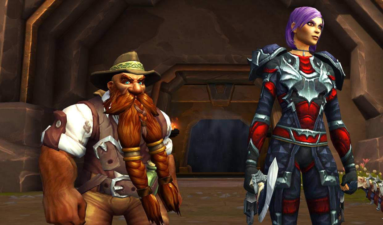  World of Warcraft promotional screenshot. 