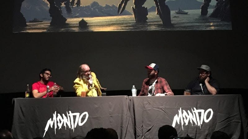 Eric Garza, Rob Jones (left), and Mitch Putnam (far right), seen here in 2015, have been let go from Mondo. 