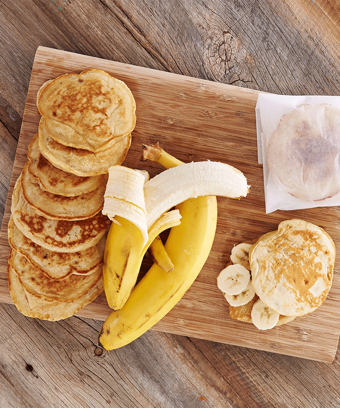 Banana honey pikelets