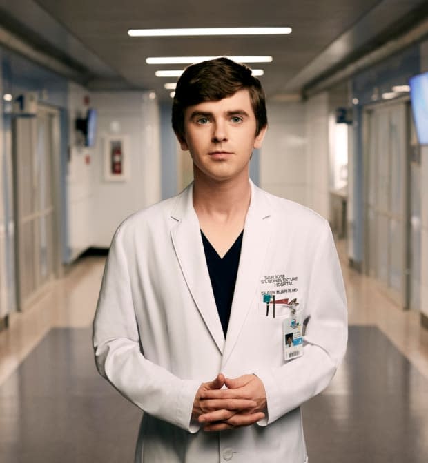 Freddie Highmore as Dr. Shaun Murphy in "The Good Doctor"<p>ABC/Art Streiber</p>