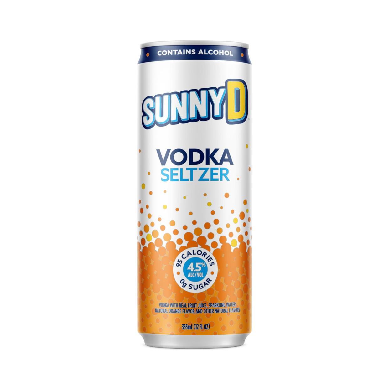 SunnyD Grows Up, Debuts Vodka Seltzer