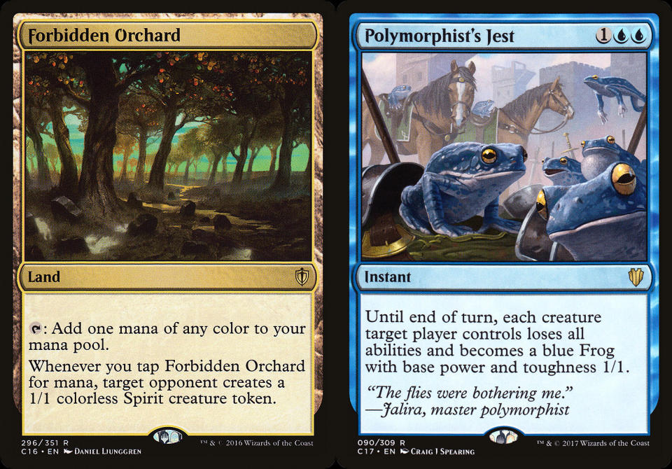 Everything looks better in blue. (Images: Wizards of the Coast)