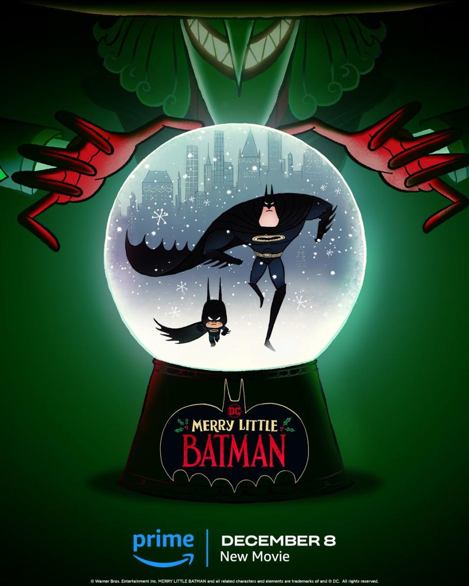 merry little batman poster