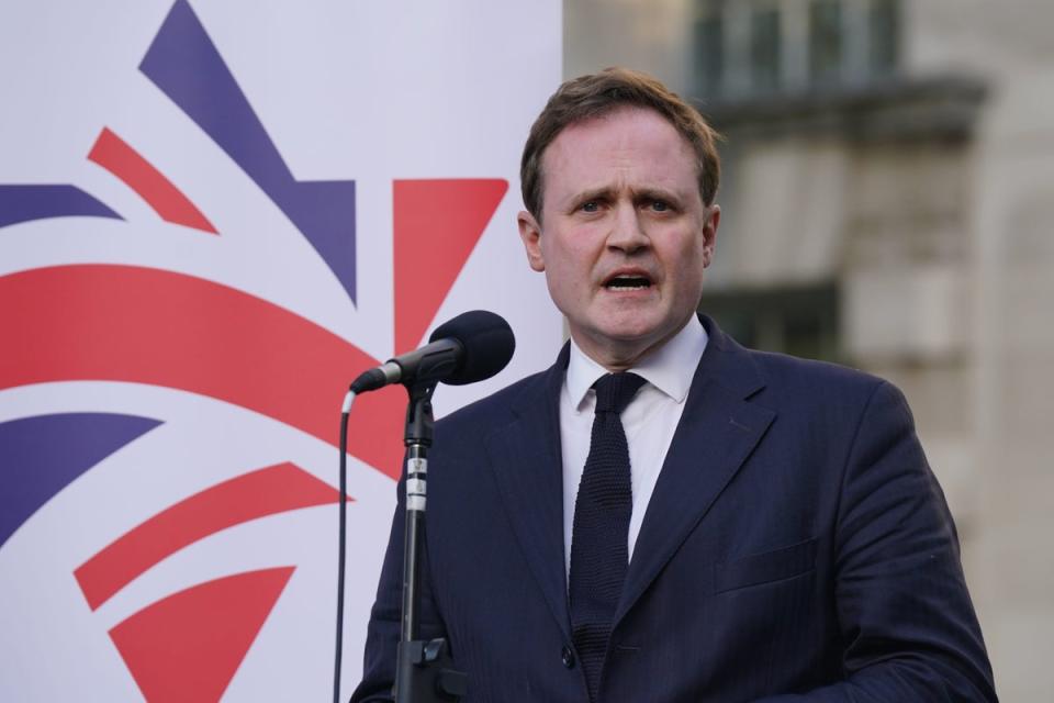 Tom Tugendhat, Minister of State for Security (PA Wire)