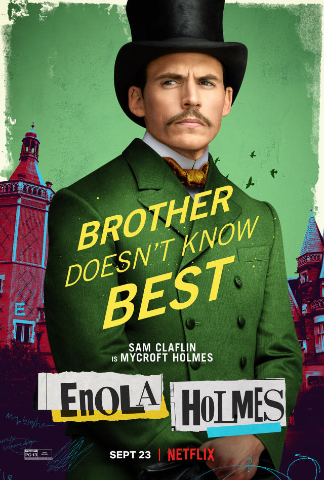 Henry Cavill and Sam Claflin were cast so well as brothers in Enola Holmes.  : r/LadyBoners