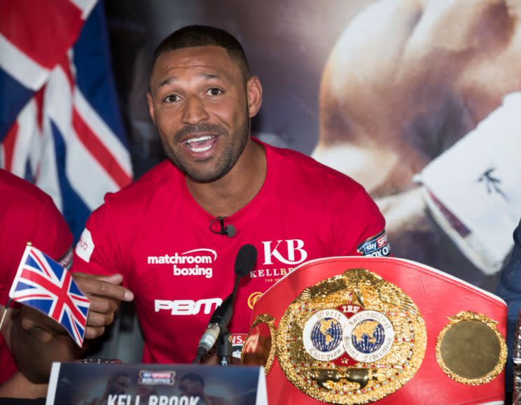 Kell Brook finally has a chance to make a name for himself Saturday against Errol Spence. (Getty)