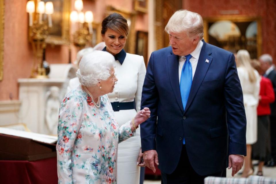 President Trump's State Visit to the U.K., In Photos