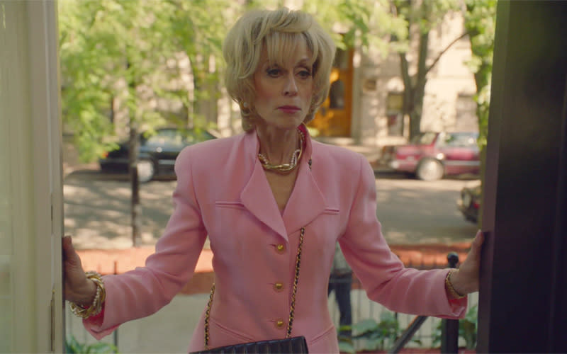 Judith Light as Marilyn Miglin in <em>The Assassination of Gianni Versace: American Crime Story</em>. (All screengrabs: FX)