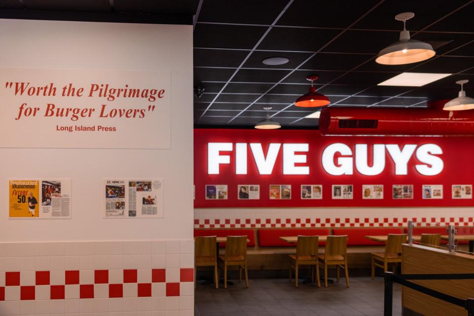 Interior Five Guys